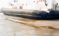 AP1-88 hovercraft with the Scandinavian company SAS -  (credit: The <a href='http://www.hovercraft-museum.org/' target='_blank'>Hovercraft Museum Trust</a>).